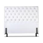 Cabeceira De Cama Box Casal 138 cm Versalite Larhome Branco.