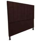 Cabeceira de Cama Box Casal Estofada Laura Tt - Cores