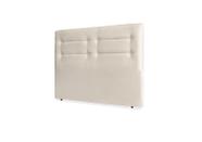 Cabeceira De Cama Box Isa Solteiro 90cm X 106cm Suede Bege Mz Decor