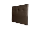 Cabeceira De Cama Box Sofia Solteiro 90cm X 106cm Suede Marrom Mz Decor