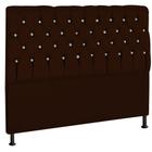 Cabeceira de Cama Box Solteiro Estofada com Strass Quarto 0,90 Cm Bia Nanda Decor