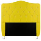 Cabeceira de Casal Para Cama Box King Size Capitone Estofada com Strass Atena 1.95 Cm Nanda Decor