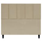 Cabeceira Decorativa Classic Para Cama de Casal 140 cm Suede Cores