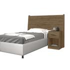 Cabeceira Delta Solteiro MDF Cama Box Várias Cores