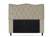 Cabeceira Dunas Casal 140cm com Strass Suede - Ecotec Decor