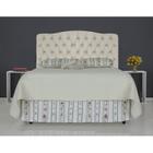 Cabeceira Dunas de Cama Box Queen 158 Cm Bege