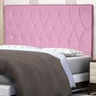 Cabeceira Estofada Casal Cama Box King 195 cm Livia Mafer