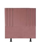 Cabeceira Estofada Grécia 100cm Solteiro Para Cama Box Quarto Suede Rose Gold - Ahazzo Móveis