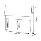 Cabeceira Estofada Ísis Casal Naturalle - Framar