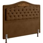 Cabeceira Holanda 1,60 para Cama Box Queen - Veludo - Speciale Home