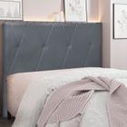 Cabeceira King 195cm Veludo Aquilla Spezzia