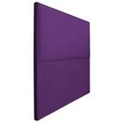 Cabeceira King Bali P02 195 cm para cama Box Suede Roxo - Amarena Móveis