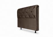 Cabeceira King Daiana 195cm Suede Marron  FdECOR