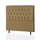 Cabeceira King Paris 195 CM Suede Camurça - D A Decor