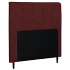 Cabeceira Luna Para Cama Box Casal 140 cm Suede Marsala - CabrunShop