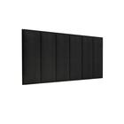 Cabeceira Madri Para Cama Casal 1,40 Preto Cor:Preto Cor:Preto Cor:Preto Cor:Preto Cor:Preto