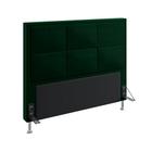 Cabeceira Maia 140 Modulada Estofada N-026 Veludo Verde Aradecor