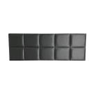 Cabeceira Modulada 10 Módulos Preto 40X30 Cama King