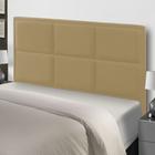 Cabeceira Munique Cama Box Solteiro 100 CM Suede Camurça