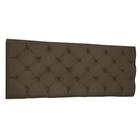 Cabeceira Painel Capitonê Queen 1,60m Jade Suede - Pallazio
