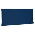 Cabeceira Painel Estofada Cama Box Casal Veneza 140cm Suede Azul Marinho - Desk Design