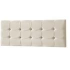 Cabeceira Painel Estofada Grecia Suede Palha Casal 1,40m para Cama Box