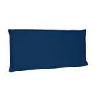 Cabeceira Painel Garden Para Cama Box Casal 140 cm Suede Azul Marinho - D'Rossi