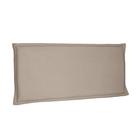 Cabeceira Painel Garden Para Cama Box King 195 cm Suede - D'Rossi