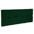 Cabeceira Painel Nina Casal 160cm Suede Verde