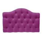 Cabeceira Painel P/ Cama Casal Queen 160cm Prince Suede Pink - DL DECOR