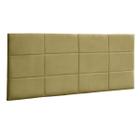 Cabeceira Painel Raissa 193Cm Cama Box King Suede Diversas