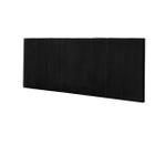 Cabeceira Painel Vitória 1,20Cm Cama Box Suede Preto - Maitê Moda Casa