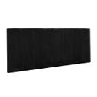 Cabeceira Painel Vitória 120Cm Para Cama Box Suede Preto - Maitê Moda Casa