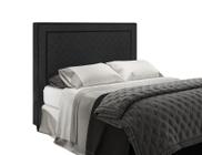 Cabeceira Para Cama Box Arezzo King 1,93cm Linho Preto - FdECOR - Italian Flex