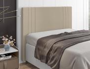 Cabeceira Para Cama Box Ferrara Casal 1,40cm Laminado Bege - FdECOR - Italian Flex