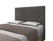 Cabeceira Para Cama Box Potenza Queen 1,60cm Veludo Cinza - FdECOR - Italian Flex