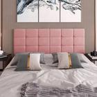 Cabeceira Para Cama Casal Box 1,60 Estofada Painel Quarto Bia Luxo Rose