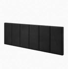 Cabeceira Para Cama Casal King Queen Box 1,40x55 Dubai Preto - MagL