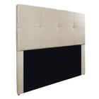 Cabeceira Queen Marseille P02 160 cm Linho - ADJ Decor