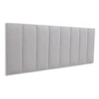 Cabeceira Queen Reta Linho 160x60 Cama Box Modulada