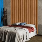 Cabeceira Ripada Para Cama Queen 180 cm x 250 cm MDF E MDP Nature Shop Jm