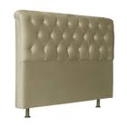 Cabeceira Solteiro 90cm Emilia Suede Taupe ID Milani Store - Idelfonso