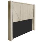 Cabeceira Solteiro Minsk P02 90 cm para cama Box Sintético - ADJ Decor