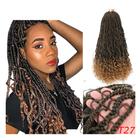 Cabelo Afro Sintético Crochet Queen Tress Braids Pacotão