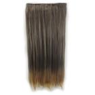 Cabelo Aplique Tic Tac Fibra Japonesa Organica Liso Longo Mega Hair Cabeleireiro Aceita Chapinha Prancha Secador