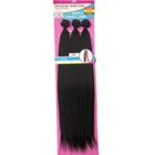 Cabelo bio fibra liso yaki brazilian virgin hair alba cor 2 castanho escuro