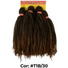 Cabelo Cacheado Afro Twist Dread Para Crochet Braids Pacotão