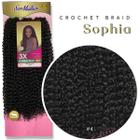 Cabelo Cacheado Natural Bohemian Ser Mulher Crochet Braid 55 cm 270 gramas