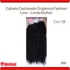 Cabelo Cacheado Bio Fibra Lindona Fashion Classic 70 cm - identico humano  natural blogueira - Mega Hair - Magazine Luiza