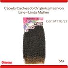 Cabelo Cacheado Bio Fibra Lindona Fashion Classic 70 cm - identico humano  natural blogueira - Mega Hair - Magazine Luiza